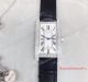 2017 Replica Cartier Tank Stainless Steel Diamond Bezel White Face Pink Leather Band Watch  (5)_th.jpg